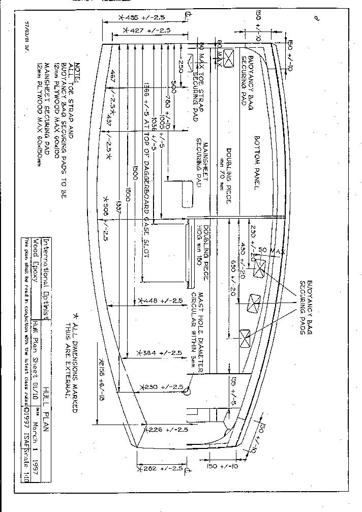 Mirror Dinghy Plans